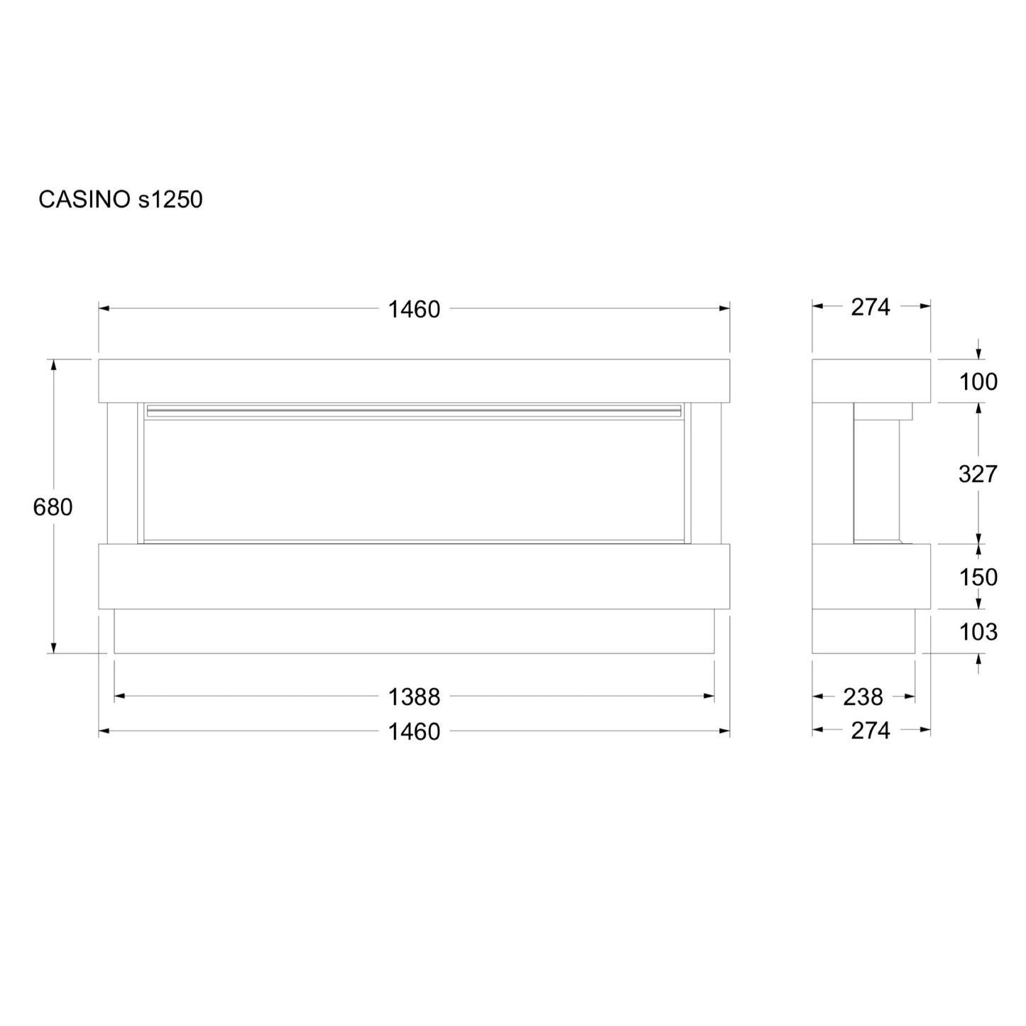 Celsi E-VR Casino Suite S1000/S1250