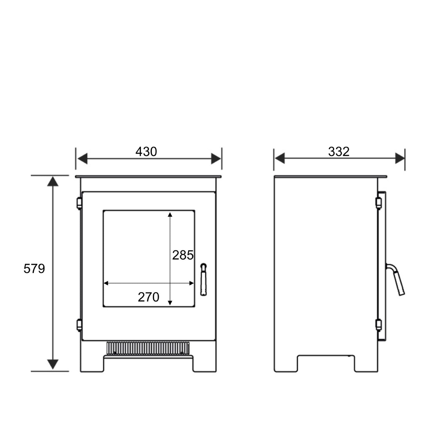Electristove XD Metal 1 Electric Stove