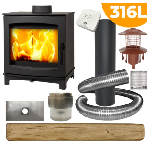 Small Tinderbox Wood Burning Stove