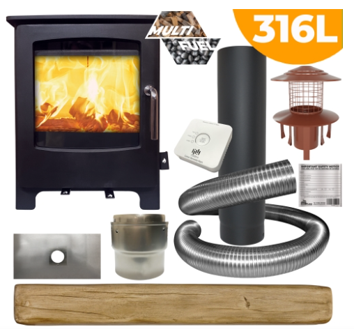 Medium Solway Multifuel Stove