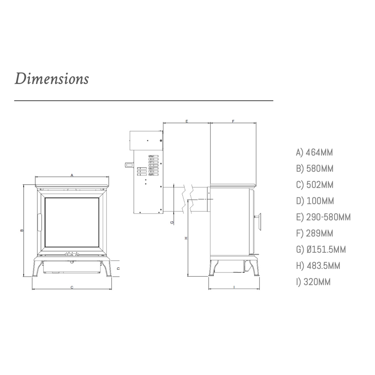 Wildfire - Ravel 400C Balanced Flue Gas Stove