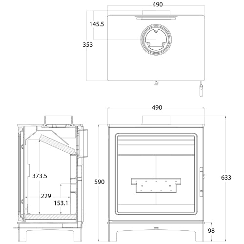 Grisedale Wood Burning Stove