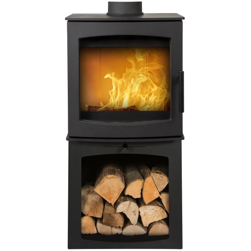 Medium Tinder Box with Log Store Wood Burning Stove