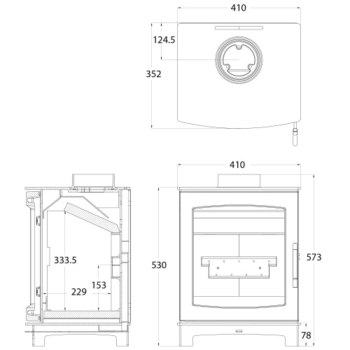 Medium Tinderbox Wood Burning Stove