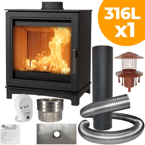 Grisedale Wood Burning Stove Package