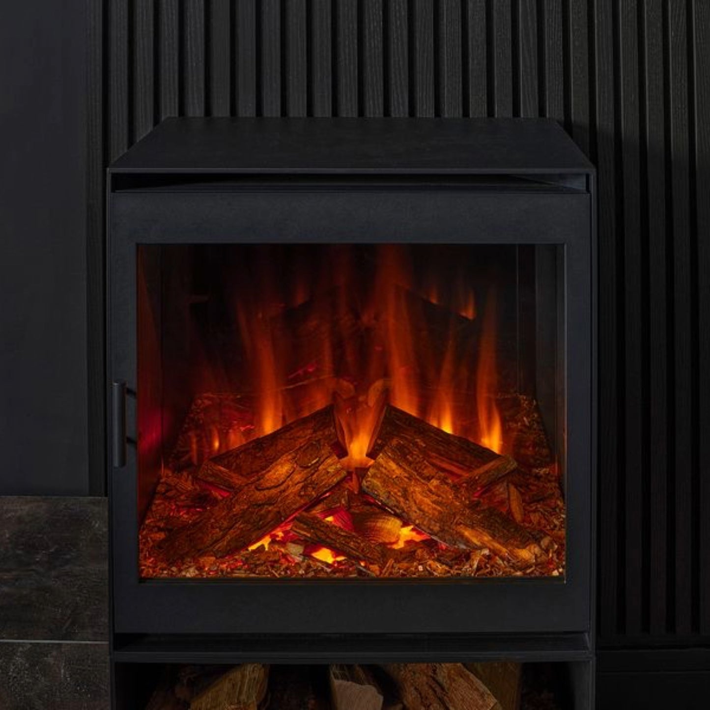British Fires New Forest Cube Electric Stove