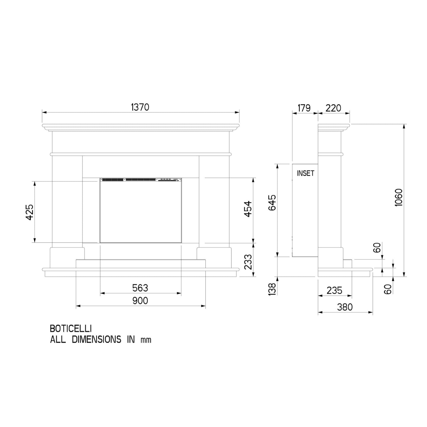 DLX Boticelli 600 Suite
