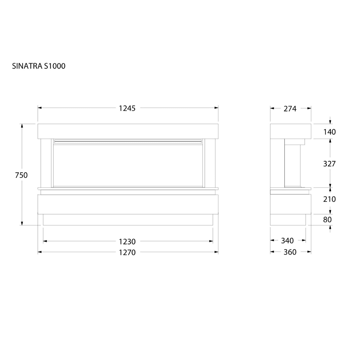 Sinatra S1000 / S1250