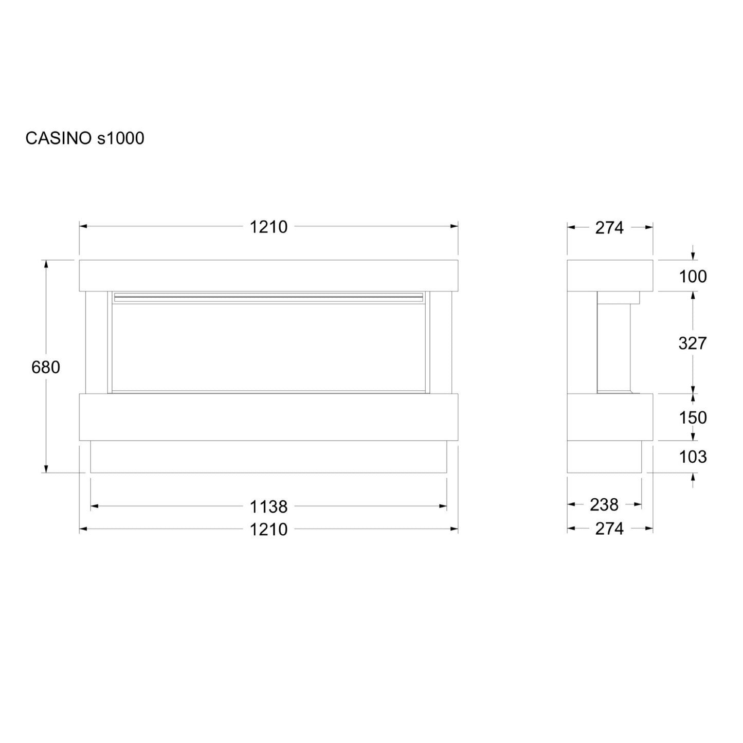 Celsi E-VR Casino Suite S1000/S1250
