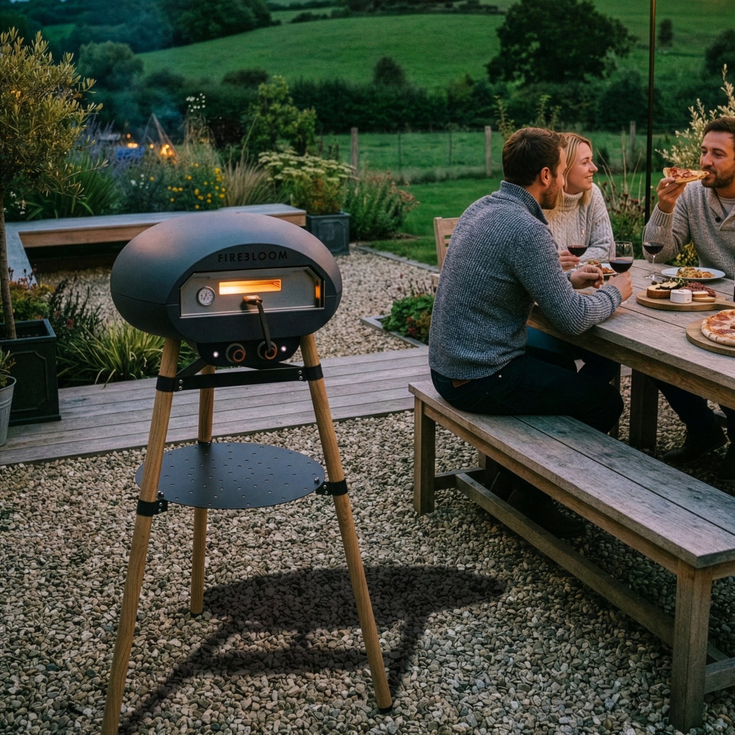 Firebloom EP02 Freestanding Electric Pizza Oven