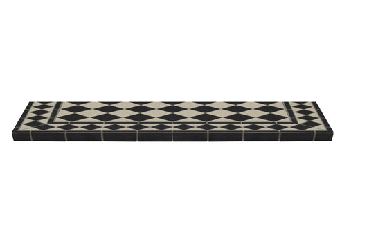 Fireplace Hearth - Harlequin Tiled