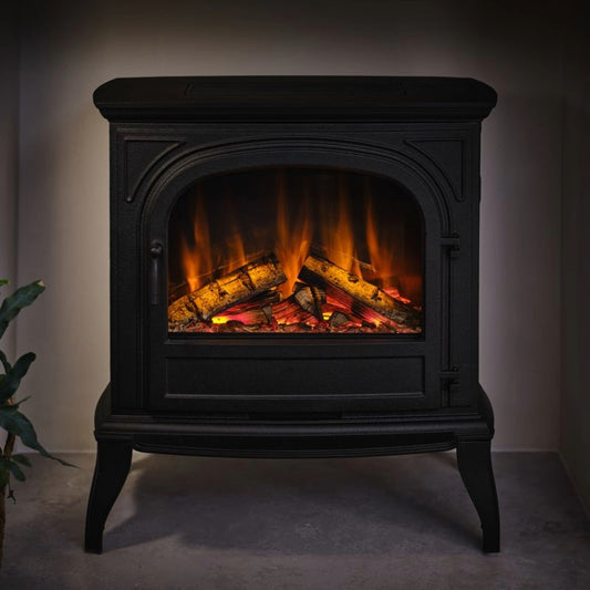 British Fires Hinton Cast Iron Electric Stove