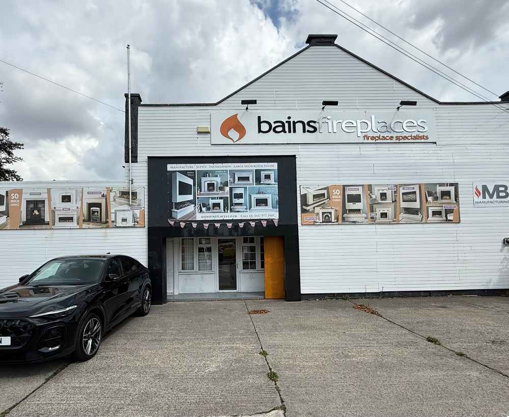 Bains Fireplaces Bristol showroom