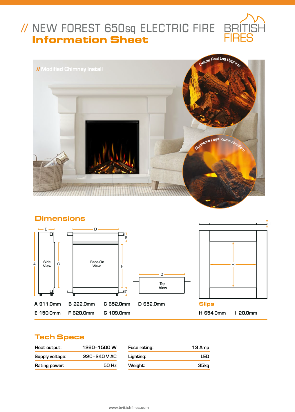 British Fires New Forest 650sq