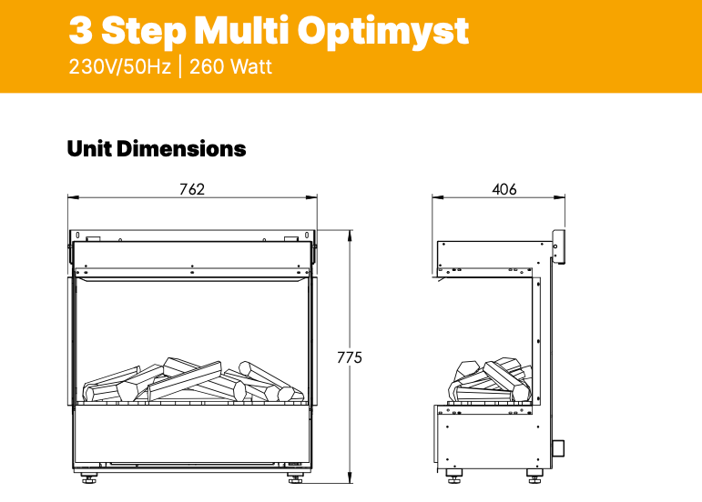 Dimplex 3 Step Multi Optimyst