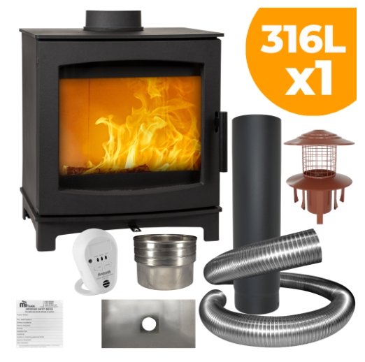 Large Tinderbox Wood Burning Stove