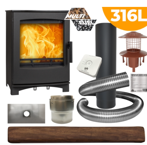 Tinderbox Medium Multifuel Stove