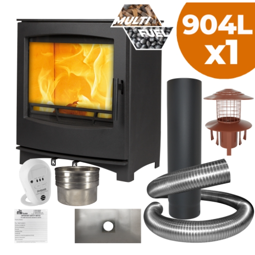 Tinderbox Small Multifuel Stove