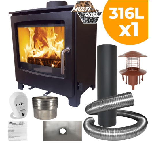 Large Solway Multifuel Stove