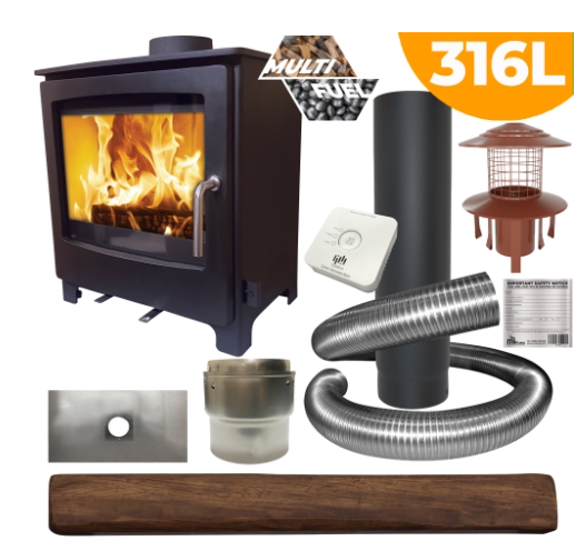 Large Solway Multifuel Stove