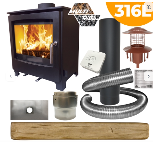 Large Solway Multifuel Stove