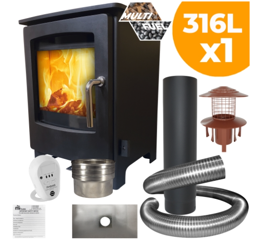Medium Solway Multifuel Stove