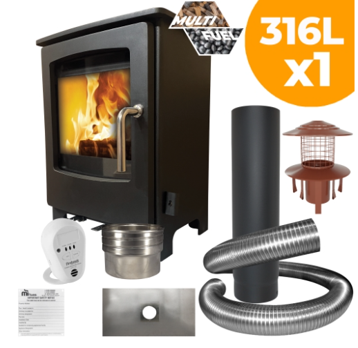 Small Solway Multifuel Stove