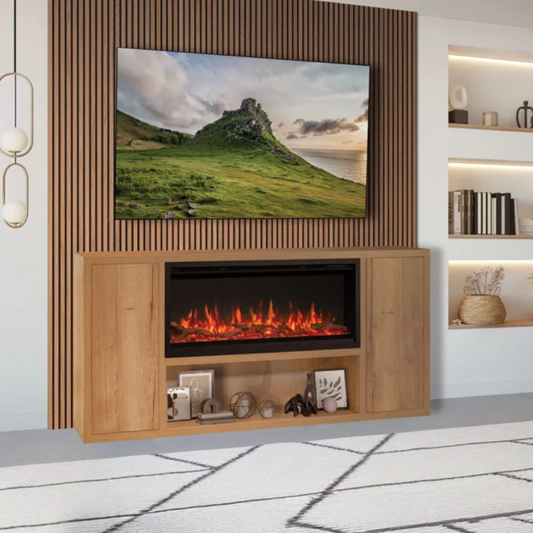 FireFX Venezia Oak-effect Suite for Atmos 105 Electric