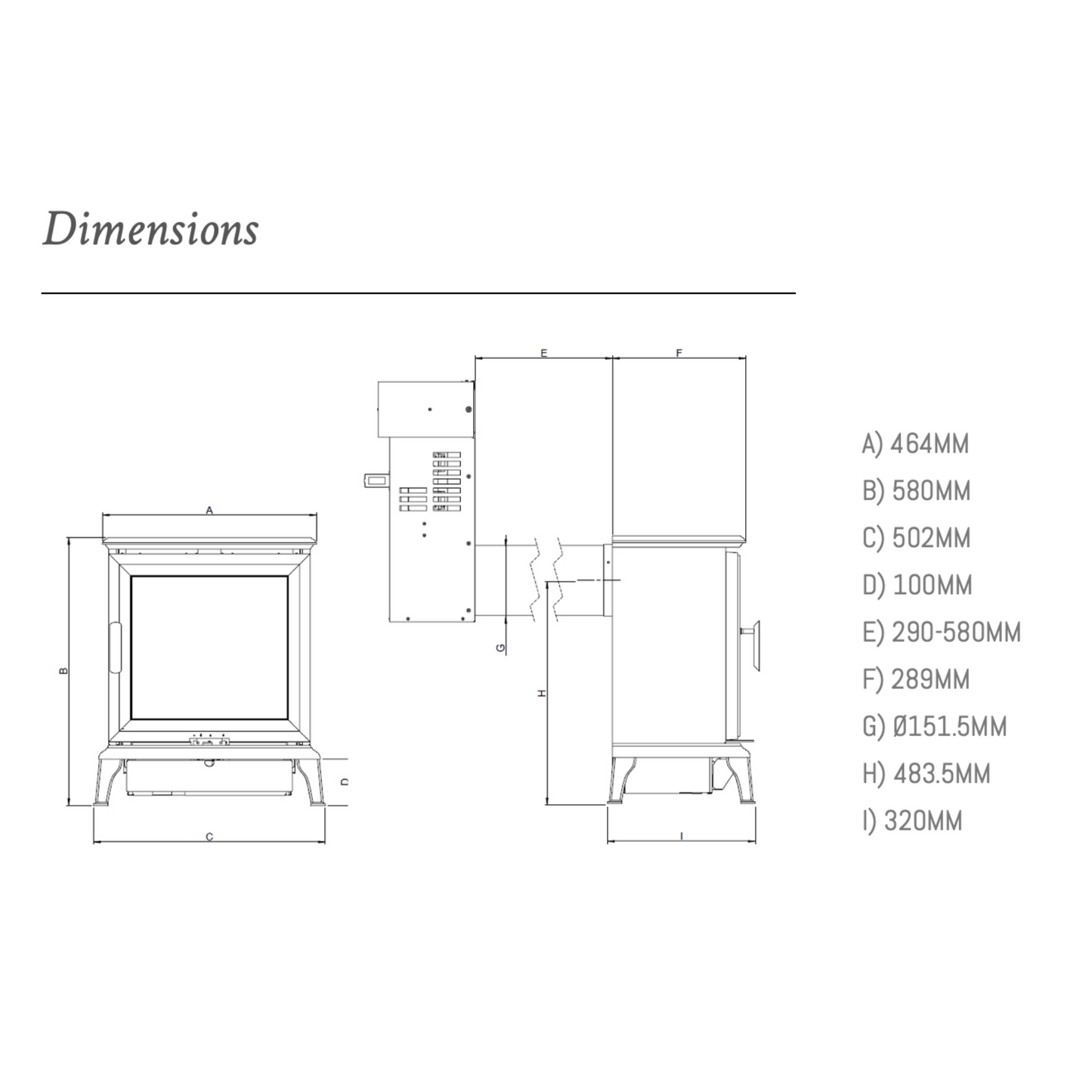 Wildfire - Ravel 400C Balanced Flue Gas Stove