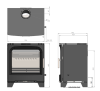 Purevision PV5W Countryman Multifuel Stove